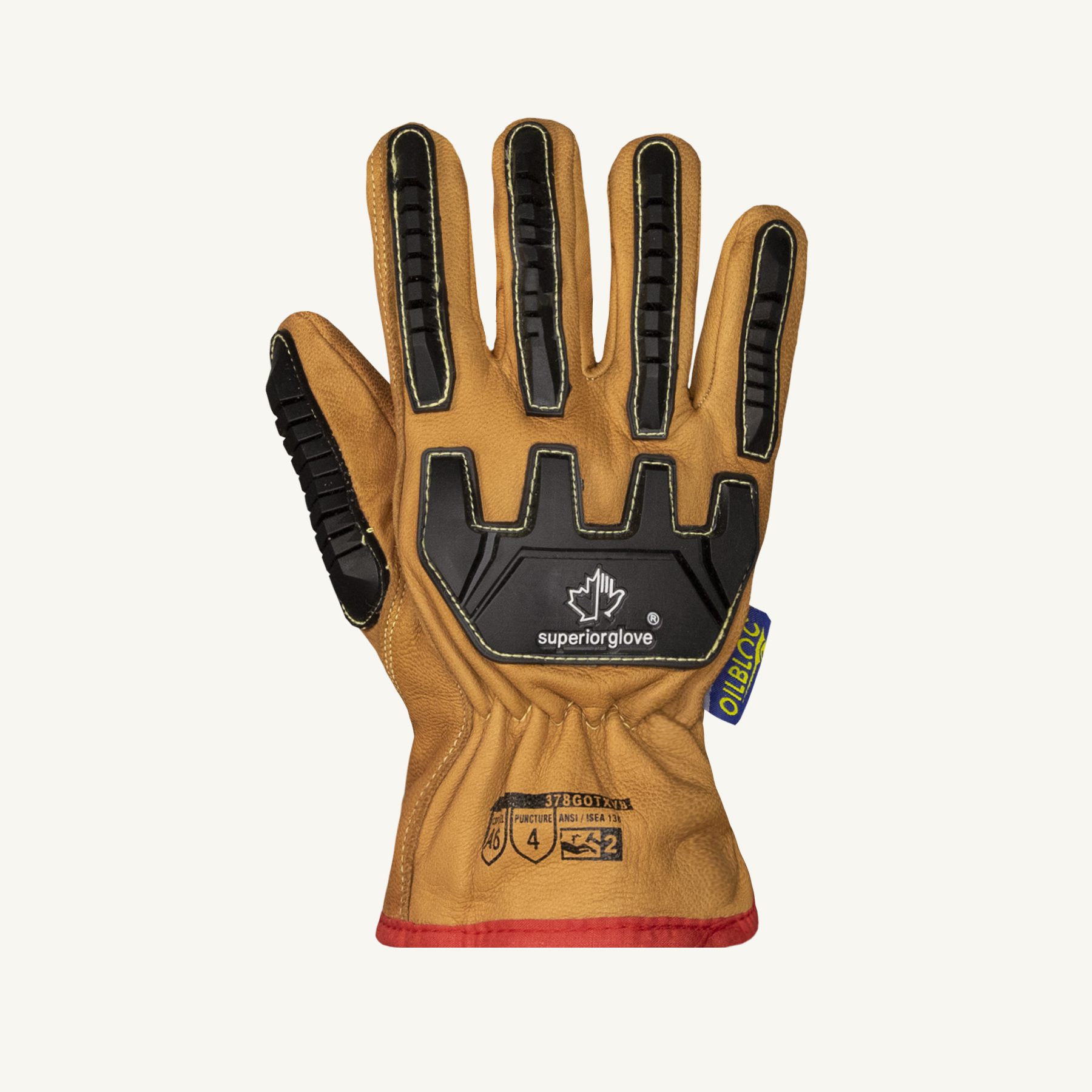 Superior Glove® Endura® 378GOTXVB Oilbloc™ Impact Driver A6 Cut Gloves 
